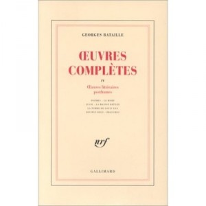 Oeuvres Completes T.4 - Georges Bataille
