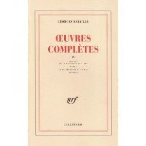 Oeuvres Completes T.9 - Georges Bataille