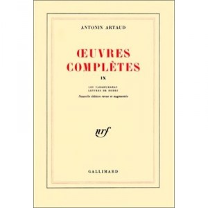 Oeuvres Completes T.9 - Antonin Artaud
