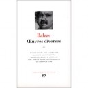 Oeuvres Diverses T.2 - Honore De Balzac