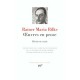 Oeuvres En Prose - Rainer Maria Rilke