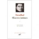 Oeuvres Intimes T.1 - Stendhal