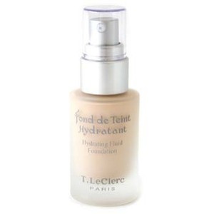 T LECLERC Fond de teint fluide hydratant 01 PORCELAINE   - Flacon de 27 ml