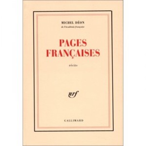 Pages Francaises - Michel Deon