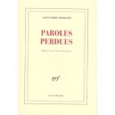 Paroles Perdues - Alexandre Romanes