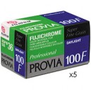 Fujifilm - Provia 100 F - Pellicule Photo Inversible Couleur - Format 135 - Propack 5 films 36 poses, 100 ASA (14981733)
