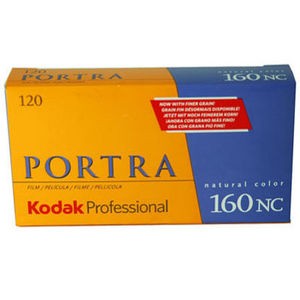 Kodak Portra 160NC 160 120 (5 Pack), 160 ASA (P160NC12I5)
