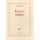 Pensees Simples - Gerard Mace