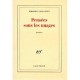 Pensees Sous Les Nuages - Philippe Jaccottet
