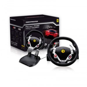 Guillemot Ferrari 430 Adjustable Steering Wheel and Pedals