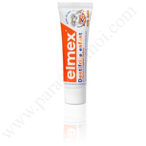 Elmex toothpaste tube Child