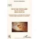 Petit Dictionnaire Francais Shona, Shona Francais , Elements Pour La Conversation Courante Et Mini Guide Touristique Au Zimbabw