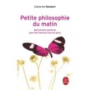 Petite Philosophie Du Matin - Catherine Rambert