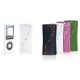 Marware - Sport Grip Deluxe - Etui en Silicone Boitier pour iPod nano 4G - Blanc/Gris