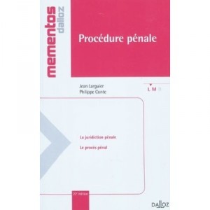 Criminal Procedure (22th Edition) - Larguier Jean Philippe Conte