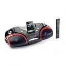 Lenco - SCDI-01 - Station daccueil pour iPod / Radio Stéréo avec Lecteur CD / PLL AM-FM - USB