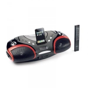 Lenco - SCDI-01 - Station daccueil pour iPod / Radio Stéréo avec Lecteur CD / PLL AM-FM - USB