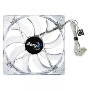 AeroCool LightWave - Ventilateur châssis - 140 mm - transparent Ventilateur de refroidissement du boîtier