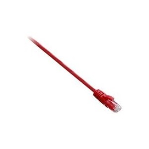 Cat. 5th V7 - Patch cable - RJ-45 (M) - RJ-45 (M) - 50 cm - UTP - (CAT 5e) - red