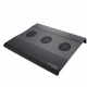 Cooler Master Notepal W2 - Ventilateur pour ordinateur portable avec hub USB 2 ports - noir Refroidisseur d'ordinateur portable