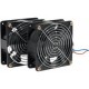 Dexlan - Kit 2 ventilateurs 120 X 120 pour baie réseau