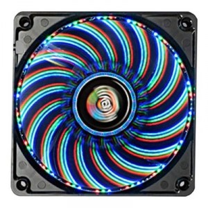 Enermax Fan TB Vegas Trio 120mm Fonct PWM Ventilateur de refroidissement du boîtier, Ventilateur complet