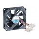 Konektikpc Ventilateur 8X8 cm avec cordon a prises MOLEX