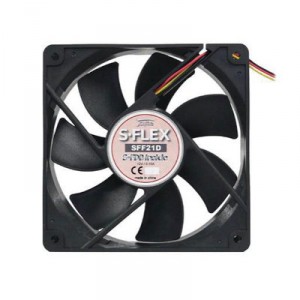 Scythe Fan - 120 mm - 033 CFM - 9 dB - S-Flex - SFF21D Fan Case Cooling