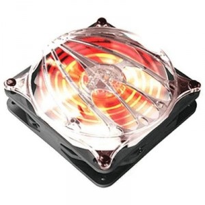 Thermaltake CASE FAN CYCLING 8 CM, A2452, RED LED Fan Case Cooling