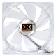 Ventilateur pour tuning PC Xigmatek Crystal Series CLF-F1254 - 120 mm - Blanc Réducteur de bruit