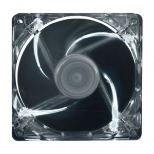 Lüfter 120mm * 120mm XILENCE weiß klare DC 12V LED Fan Case Cooling