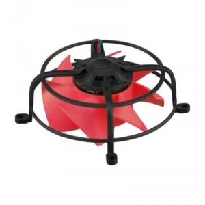 Lüfter 92mm* 92mm XILENCE "Air Engine" rot Ventilateur de refroidissement du boîtier