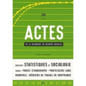 Actes De La Recheche En Sciences Sociale - Collectif
