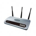 LogiLink Wireless LAN Broadband Router - Wireless Router + 4-Port-Switch - EN, Fast EN, 802.11b, 802.11g, 802... (WL0028)sans f