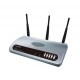 LogiLink Wireless LAN Broadband Router - Wireless Router + 4-Port-Switch - EN, Fast EN, 802.11b, 802.11g, 802... (WL0028)sans f