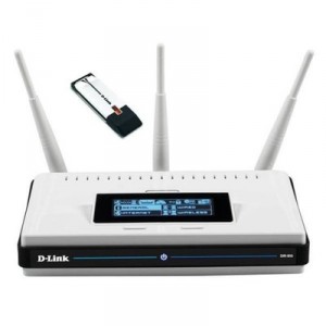 D-link Routeur WiFi-N Dual Band DIR-855 + clé USB WiFi-N Dual Band DWA-160 (DIR855DWA160) Routeur