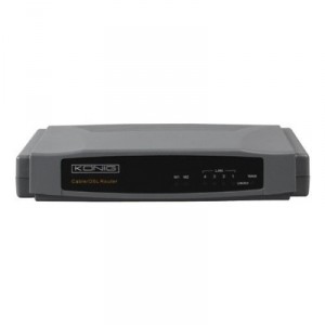 dummy1 König - CMP-ROUTER12 - Routeur Large Bande - 4 Ports (CMPROUTER12)