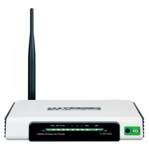 Router TP-Link 150Mbps WiFi 11n AP client mode with (TLWR743ND) Wireless Router