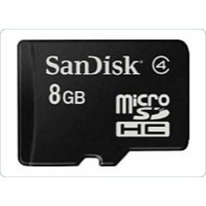 SanDisk 8 GB microSD (SDSDQ008GE11M90955)