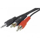 MCAD Cordon audio-vidéo (222300) Connecteur RCA