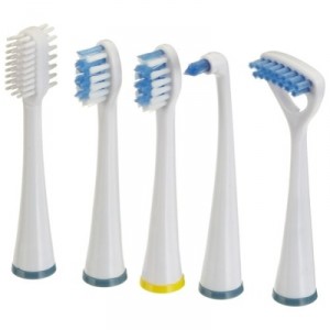 AEG EZ 5502 Lot de 4 brossettes pour brosse à dent électrique Import Allemagne