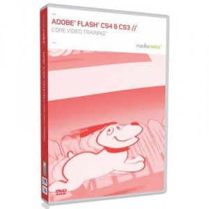 Mediaroots Adobe Flash Pro CS4  CS3 Core Video Training (Mac/PC DVD) [Import anglais]