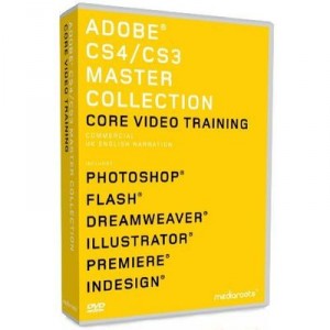 Mediaroots Adobe Master Collection CS4  CS3 Training Bundle (MAC/PC DVD) [Import anglais]
