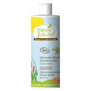 Chefaro Gel washing baby shower and bath and body hair bio Happy Future