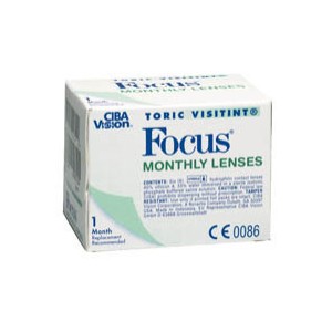 CIBA Vision Lentilles de contact Focus Monthly Toric