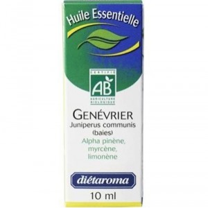 Diétaroma Genévrier bio Baies Huile essentielle Dietaroma
