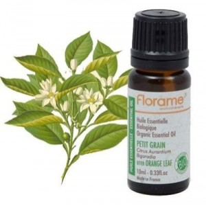 Florame Petit grain bigaradier Bio Citrus aurantium Bigaradia Huile essentielle