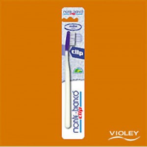Frisetta MONTE BIANCO Brosse à dents en nylon medium à tête interchangeable
