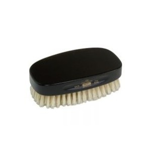 Kent / Euroclean Kent Hair Brush man MN1B Military ebony and natural bristles