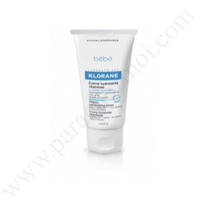 Klorane BEBE Creme hydratante vitaminee Tube de